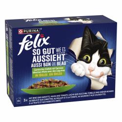 Felix So gut wie es aussieht Gemischte Vielfalt mit Gemüse in Gelee
