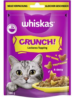 Whiskas Crunch mit Huhn, Truthahn und Ente