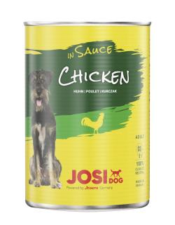 JosiDog Stücke in Sauce mit Geflügel