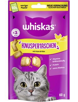 Whiskas Knuspertaschen mit Huhn & Käse