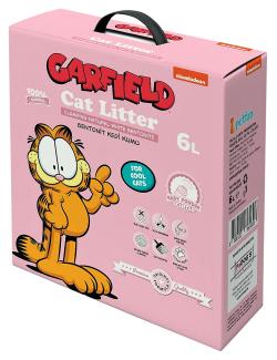 Garfield Katzen-Klumpstreu naturweiss