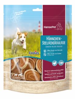 Hansepet Cookies Hähnchen-Seelachsroulade