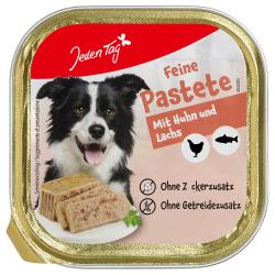 Jeden Tag Hund Pastete Huhn und Lachs