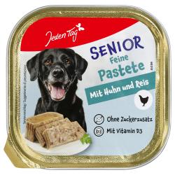 Jeden Tag Hund Pastete Senior Huhn und Reis