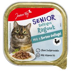 Jeden Tag Katze Senior Ragout mit Geflügel