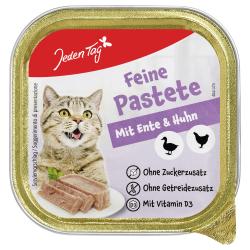 Jeden Tag Katze Pastete mit Ente und Huhn