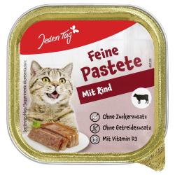 Jeden Tag Katze Pastete mit Rind
