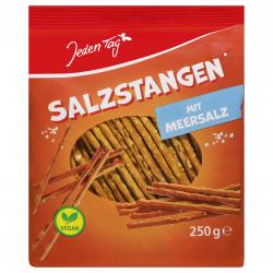 Jeden Tag Salzstangen mit Meersalz