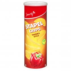 Jeden Tag Stapelchips Paprika Style