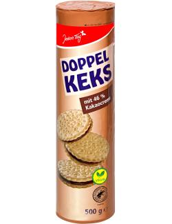 Jeden Tag Doppelkeks mit Kakaocremefüllung