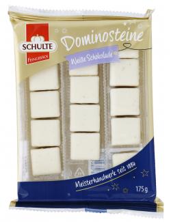 Schulte Feingebäck Dominosteine Weiße Schokolade