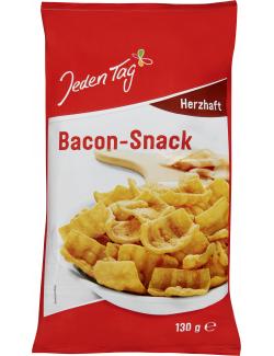 Jeden Tag Bacon-Snack herzhaft