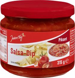 Jeden Tag Salsa-Dip pikant