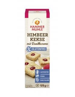 Hammermühle Himbeerkekse mit Vanillecreme