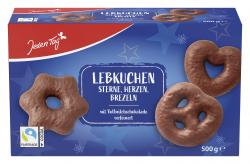 Jeden Tag Lebkuchen Sterne, Herzen, Brezeln