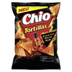 Chio Tortillas Extra Hot Sauce Style