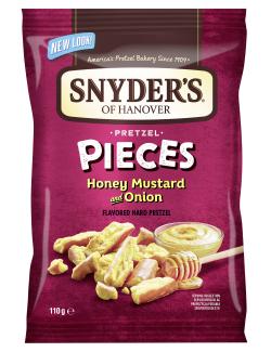 Snyder's Pretzel Piezes Honey Mustard and Onion