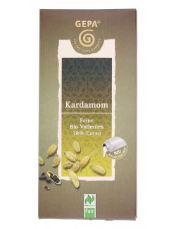 Gepa Kardamom Schokolade
