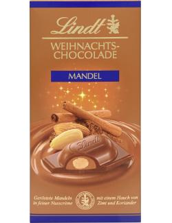 Lindt Weihnachts-Chocolade Mandel