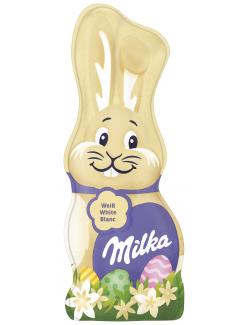 Milka Schmunzelhase Weiß