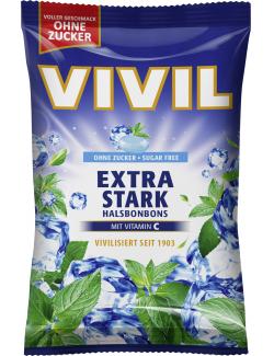 Vivil Halsbonbons Extra Stark ohne Zucker