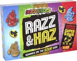 Screamers Razz & Haz Gummies Super Sour