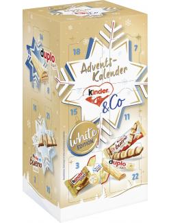 Ferrero Kinder & Co. Advents-Kalender White Edition