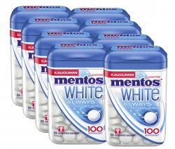 Mentos Kaugummi White Always Peppermint