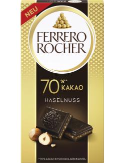 Ferrero Rocher Schokolade Haselnuss 70% Kakao
