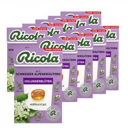 Ricola Holunderblüten ohne Zucker Box