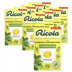 Ricola Zitronenmelisse ohne Zucker Box