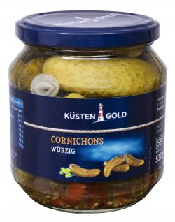 Bild Küstengold Cornichons würzig 0.3 kg