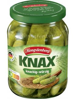 Hengstenberg Knax Gewürzgurken knackig-würzig