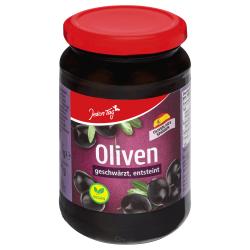 Jeden Tag Oliven geschwärzt entsteint