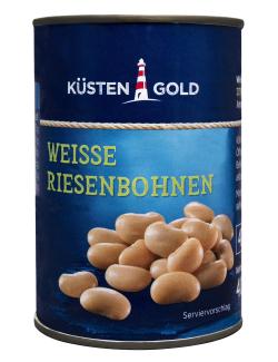 Küstengold Weiße Riesenbohnen