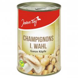 Jeden Tag Champignons I. Wahl ganze Köpfe