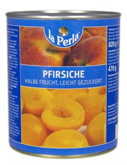La Perla Pfirsiche halbe Frucht, leicht gezuckert