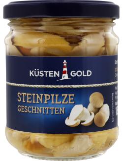 Küstengold Steinpilze geschnitten