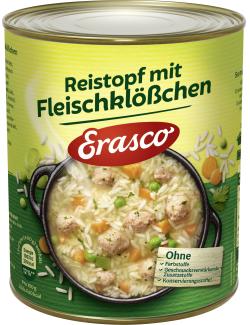 Erasco Reistopf mit Fleischklößchen