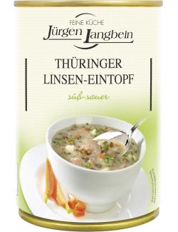 Jürgen Langbein Thüringer Linsen-Eintopf süß-sauer