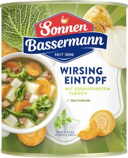 Sonnen Bassermann Wirsing Eintopf mit geräuchtertem Fleisch