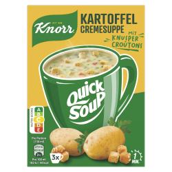 Knorr Quick Soup Kartoffel-Cremesuppe mit Knusper-Croûtons