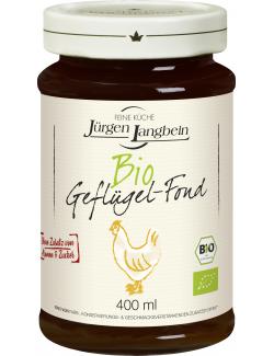Jürgen Langbein Bio Geflügel-Fond