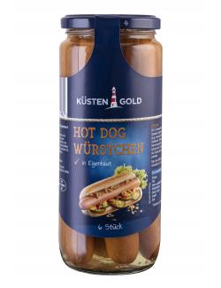 Bild Küstengold Hot Dog Würstchen in Eigenhaut 0.3 kg