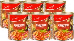 Jeden Tag Spaghetti in Bolognesesauce