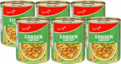 Jeden Tag Erbseneintopf mit geräuchertem Bauchspeck