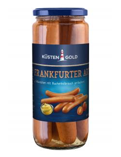 Küstengold Würstchen Frankfurter Art