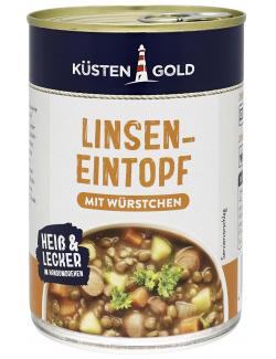 Bild Küstengold Linseneintopf mit Wiener Würstchen 0.4 l
