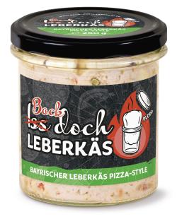 Iss doch Leberkäs Bayrischer Leberkäs Pizza-Style