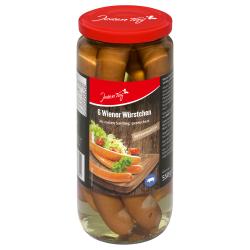 Jeden Tag Wiener Würstchen im Saitling